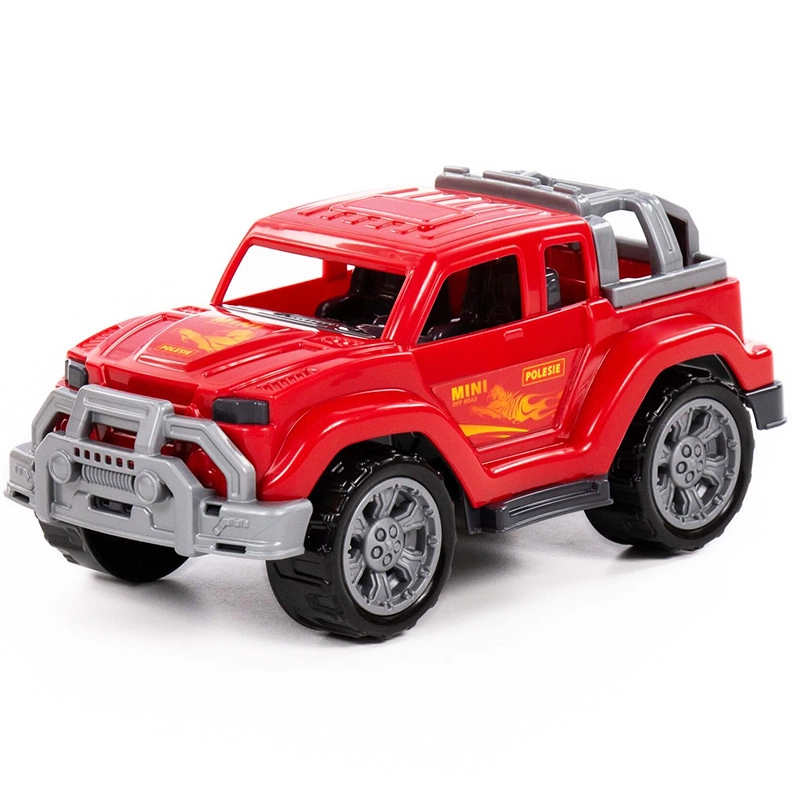 Plastové off-road auto Legionary – červené