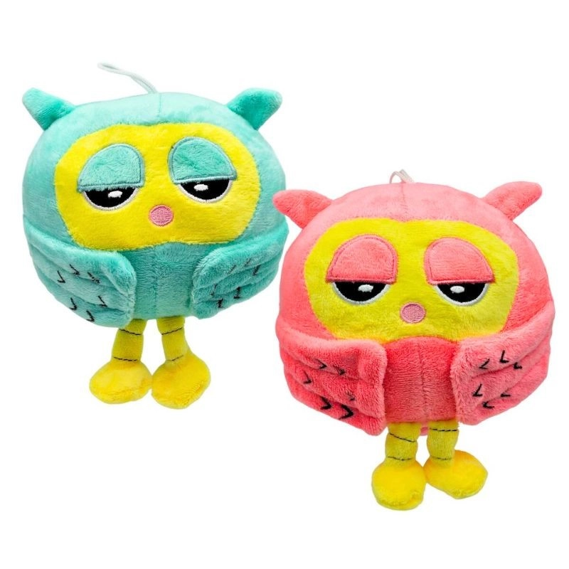 Plyšová pastelová sovička 20 cm