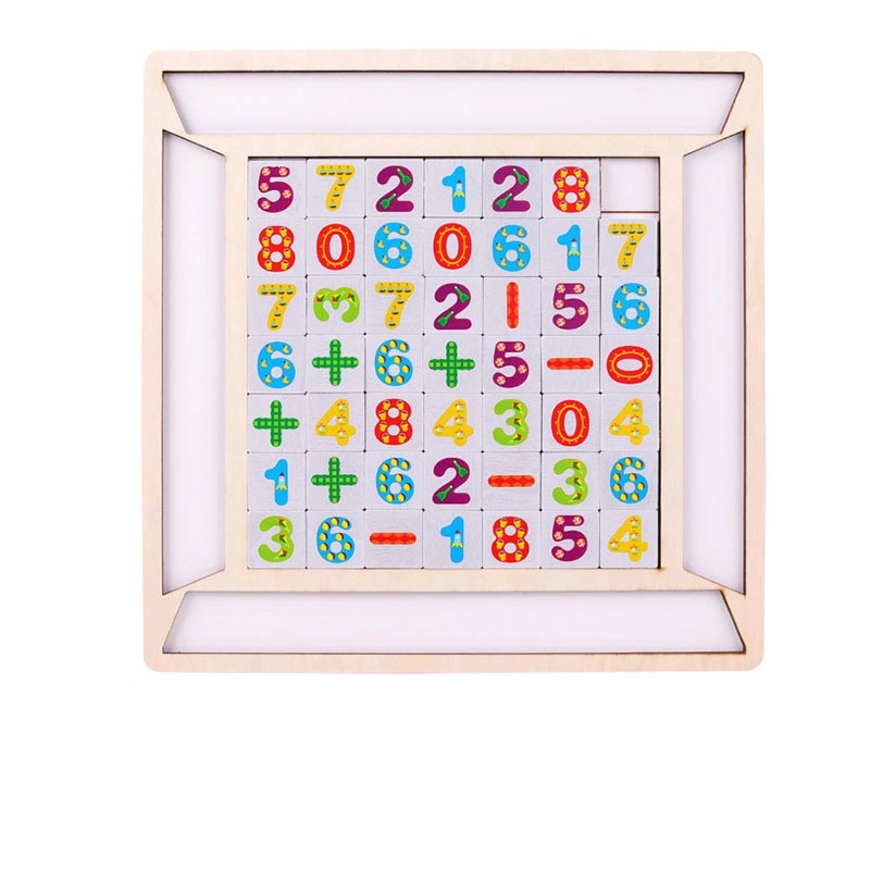 Alltoys Dřevěné puzzle 48 ks