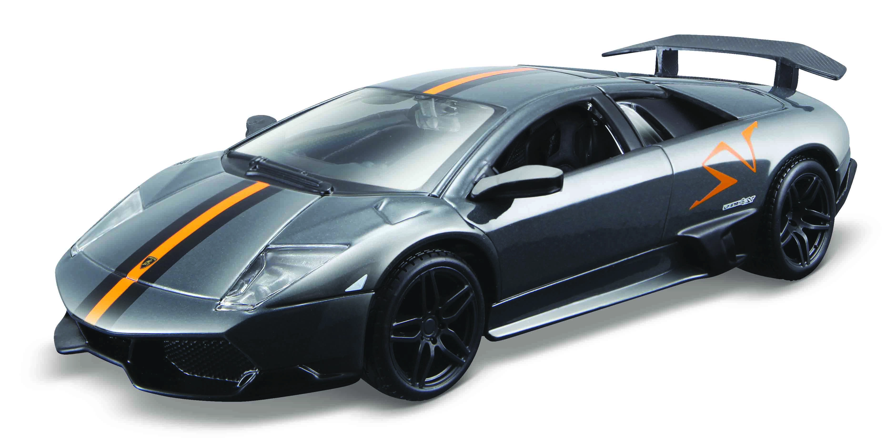 Bburago Lamborghini Murcielago LP 670 4 SV Mat Grey 1:32