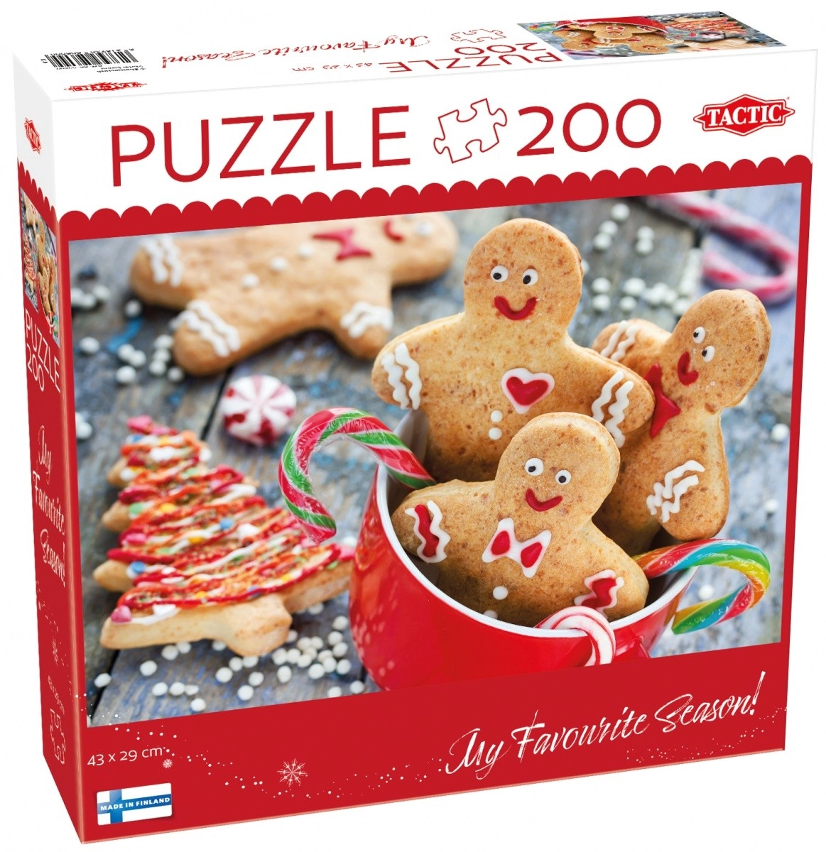Puzzle 200 dílků – Perníčkoví slaďouši