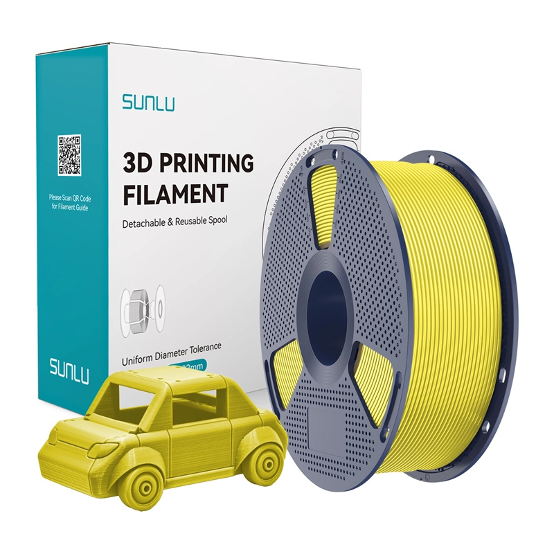 Sunlu PETG filament žlutý