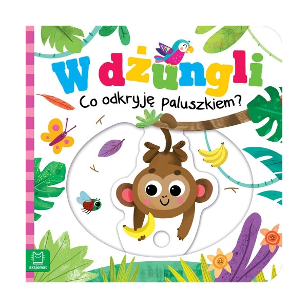 V džungli – Co objevím prstem? Interaktivní kniha pro nejmenší
