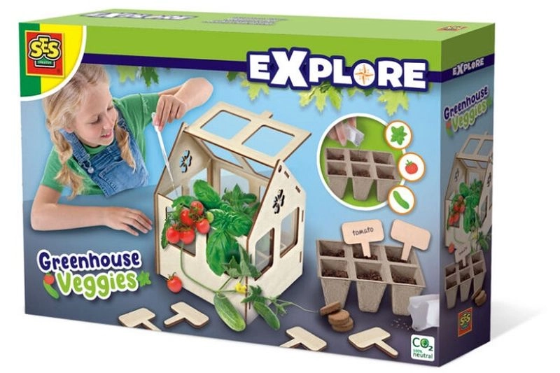 SES Explore skleník se zeleninou