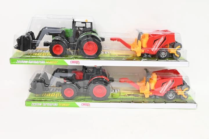 Traktor se zemědělským strojem (set)