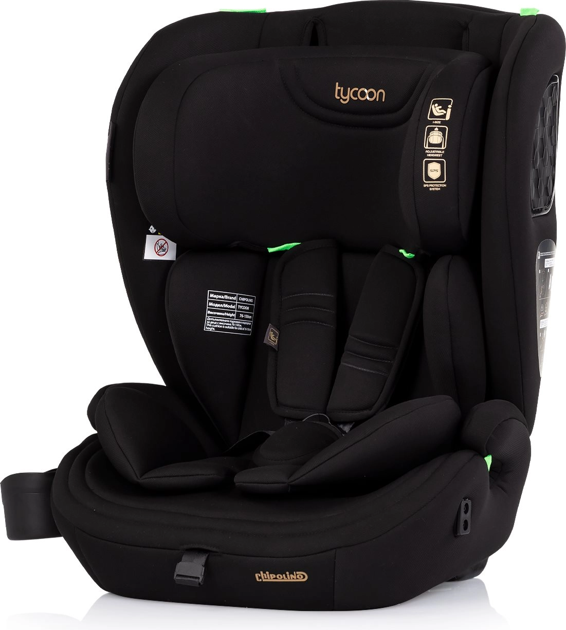 Autosedačka CHIPOLINO Tycoon i-Size 76–150 cm Blackberry