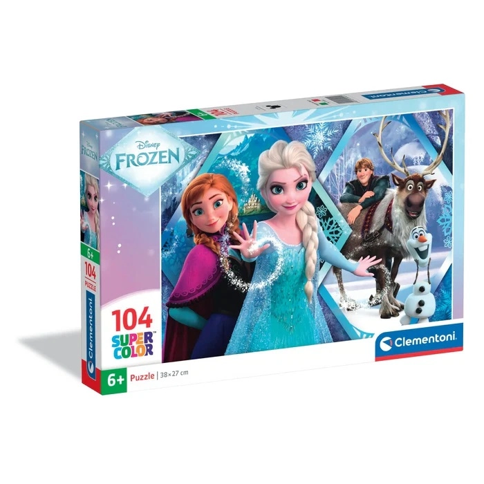 Clementoni puzzle 104 dílků – Disney Frozen