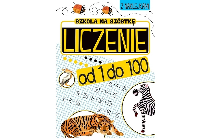 Pracovní sešit: počítání od 1 do 100 (polsky)