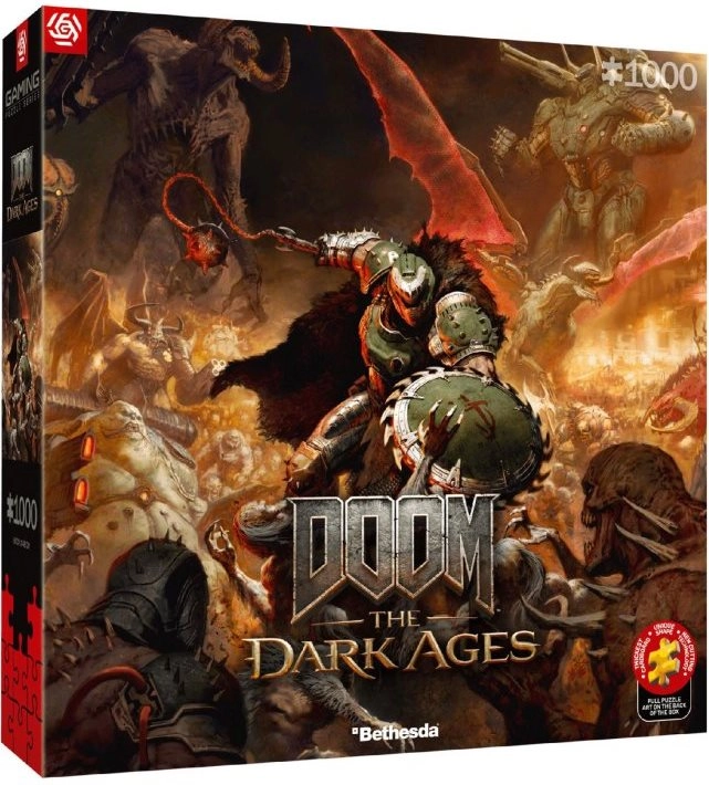 Good Loot puzzle Doom: The Dark Ages – Slayer's Rage (1000 dílků)
