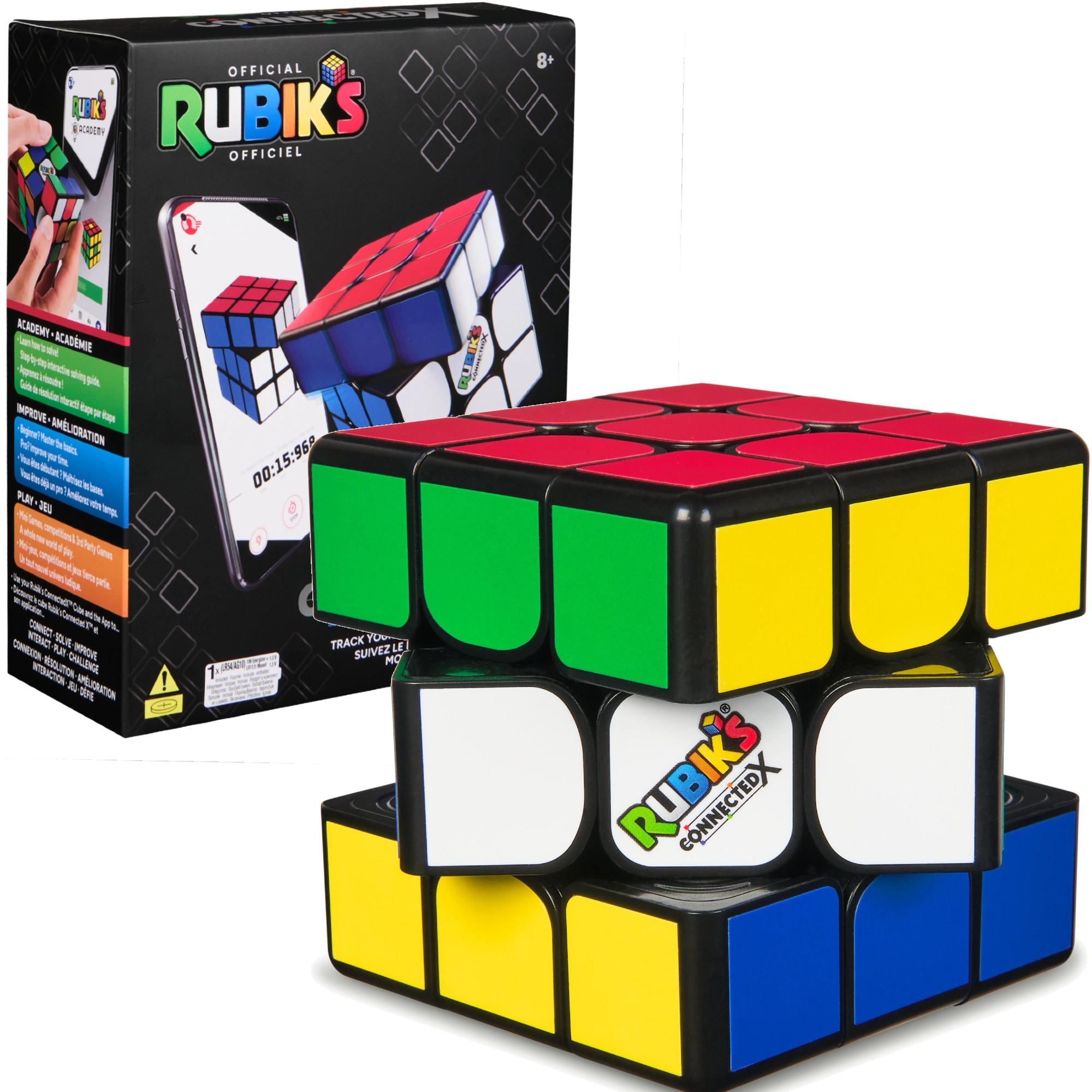 Chytrá kostka RUBIK’S Connected 3x3 s aplikací