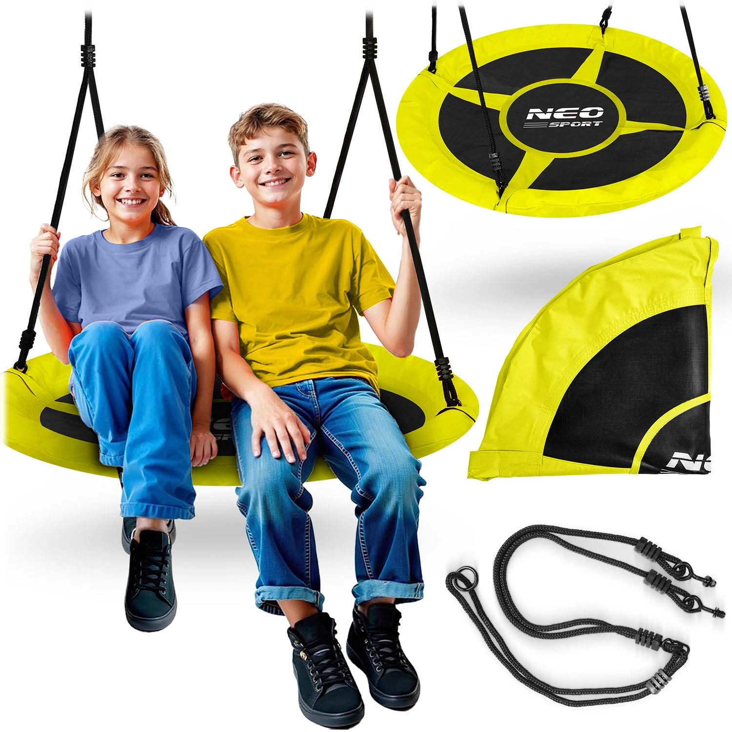 Neo-Sport Swingo Houpačka 100 cm Čapí hnízdo