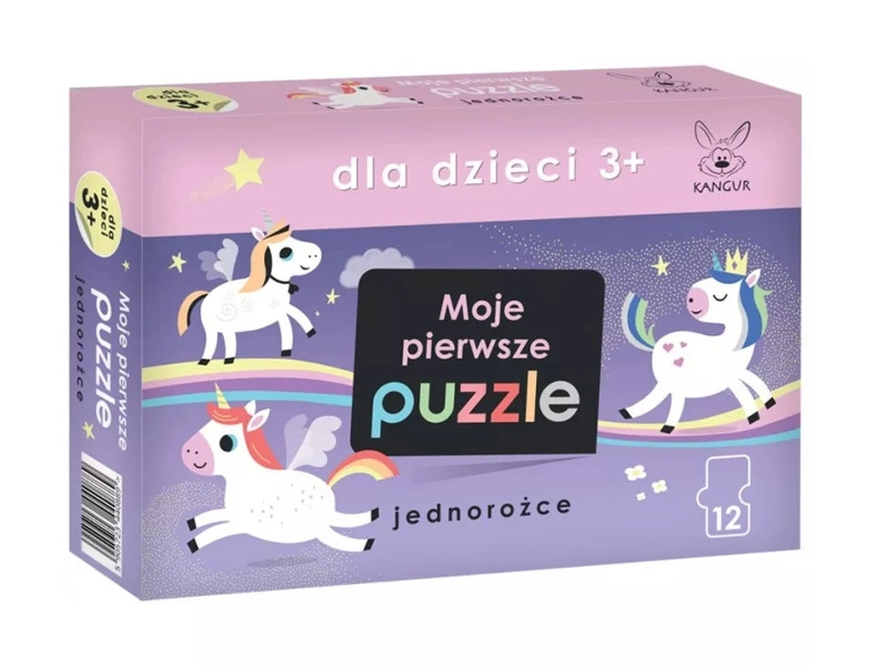 Moje první puzzle Jednorožci 3+