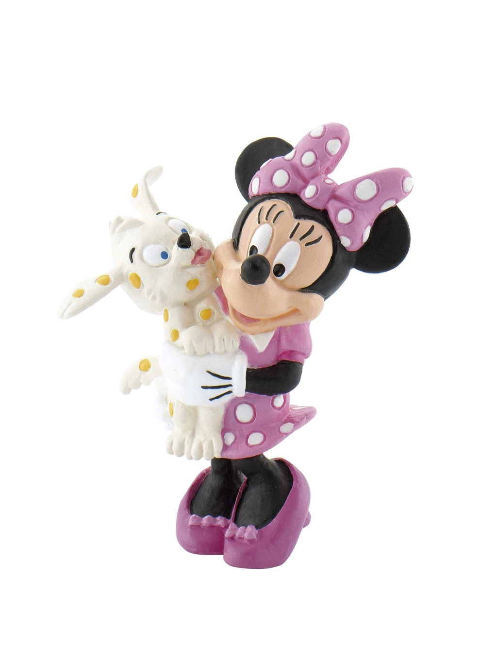 Levně Minni Mouse s pejskem ručně malovaná figurka