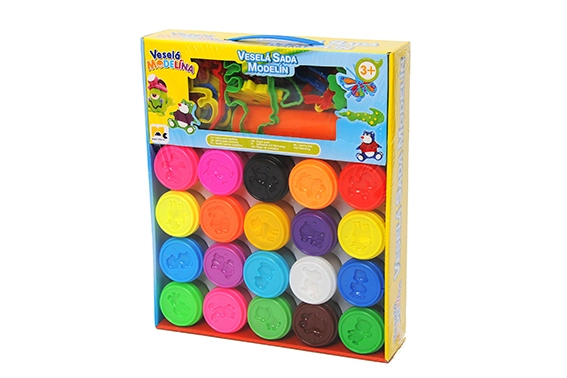 Velká sada modelín Veselá modelína Mac Toys