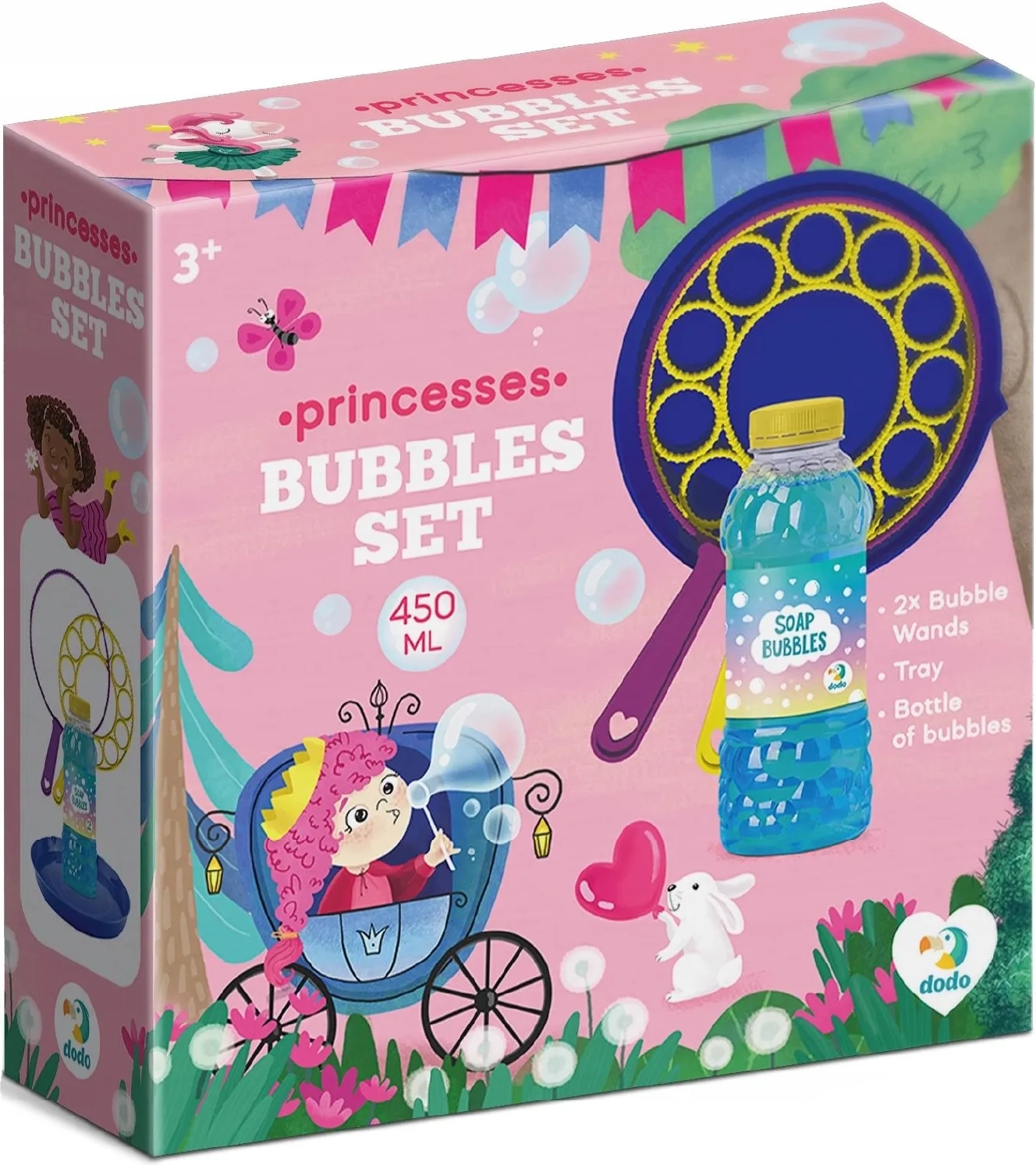 Bublifukový set Princezny 450 ml