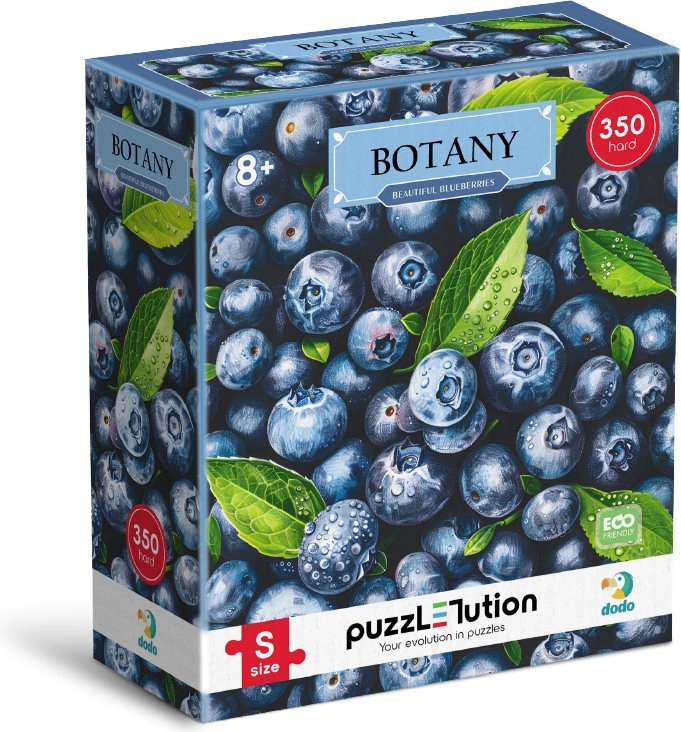 Puzzle DODO Botany: Nádherné borůvky 350 dílků