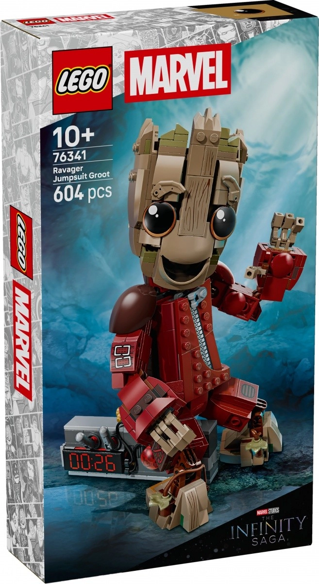 LEGO Groot v kombinéze PLENITELŮ