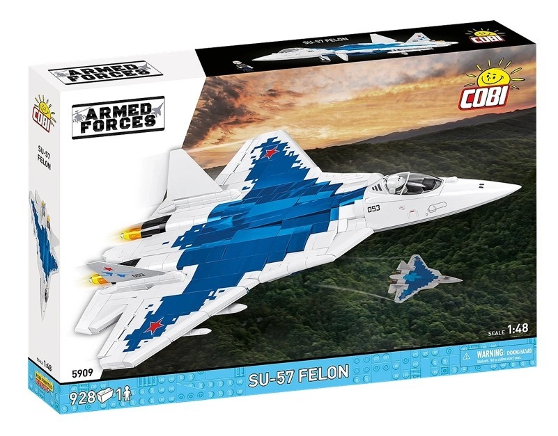 Stavebnice letounu SU-57 Felon 1:48 (928 dílků)