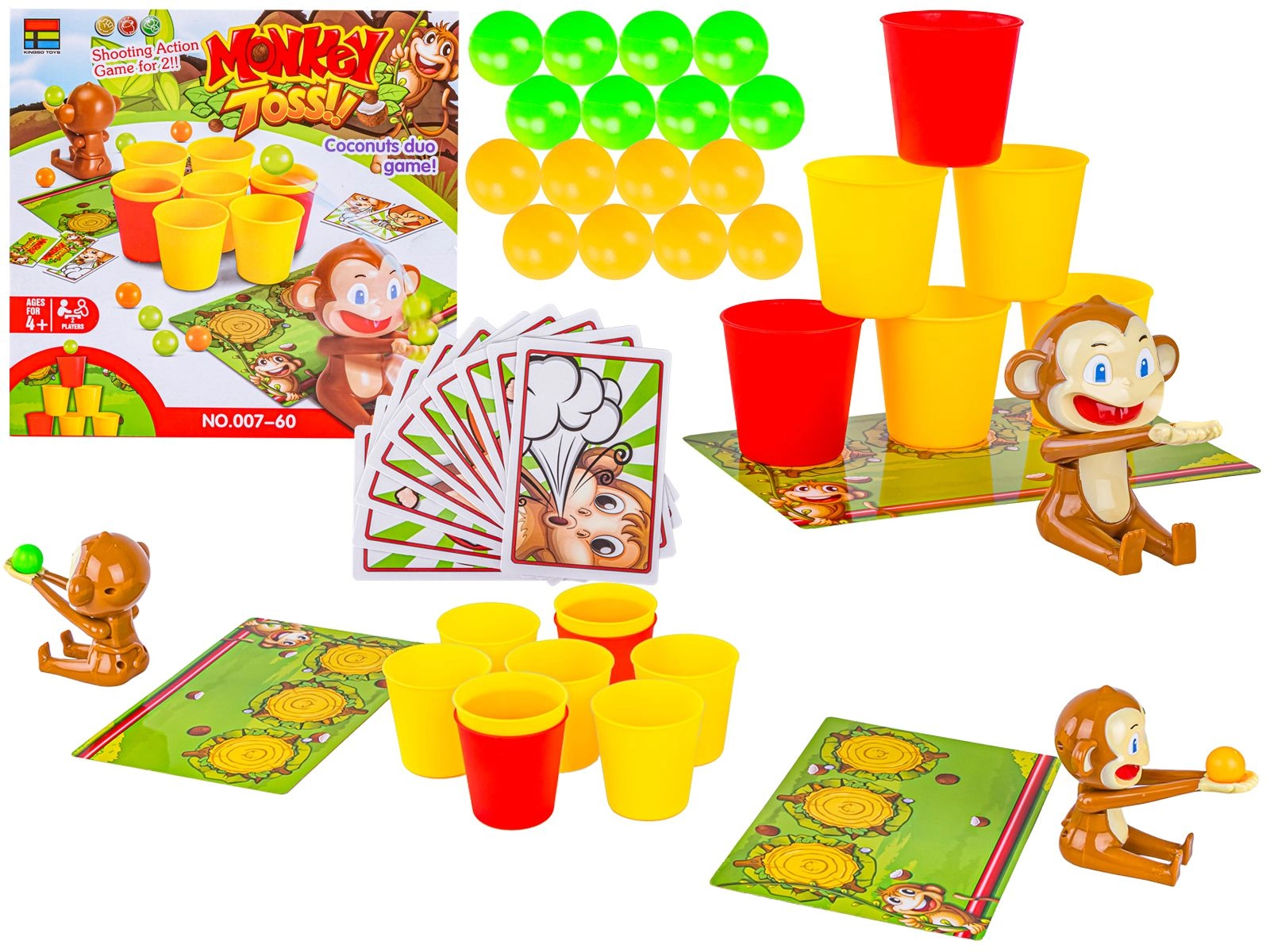 Zručnostní hra Crazy Monkey – tref do cíle