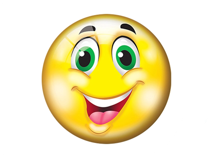 Míč s obličejem 23 cm