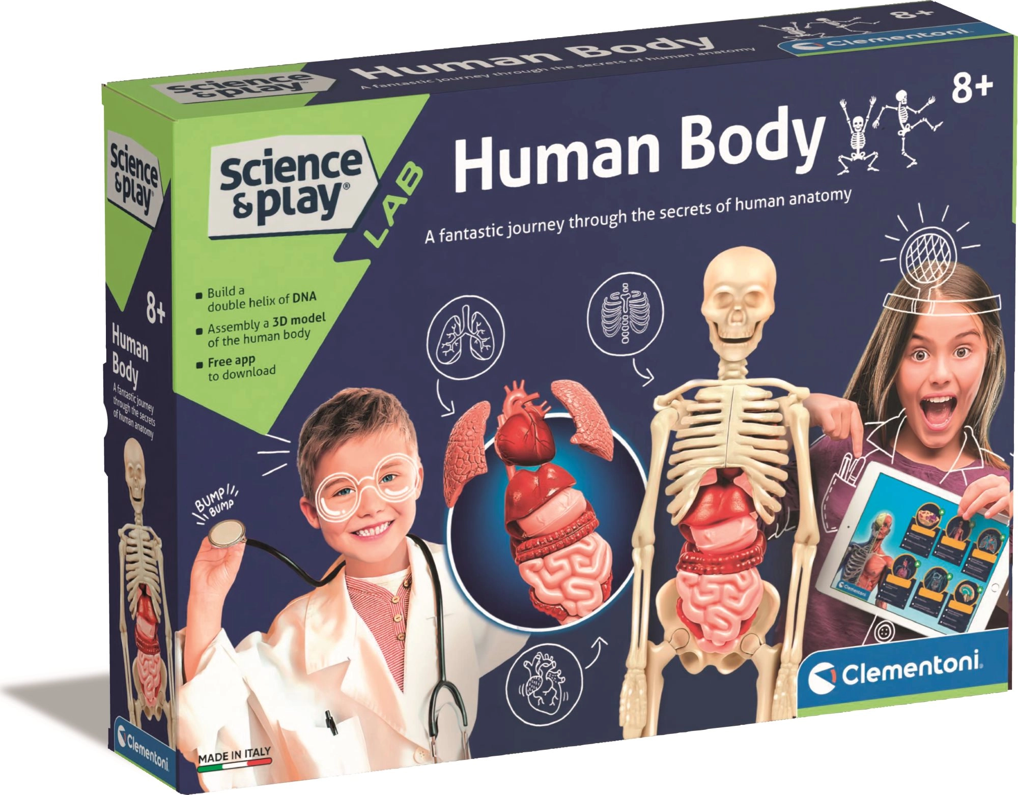 Levně Clementoni Science&Play laboratoř lidské tělo