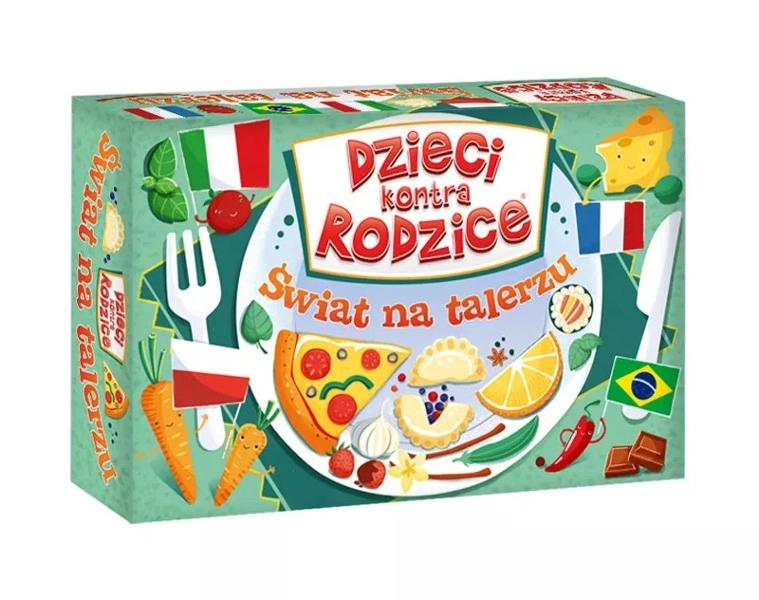 Děti proti rodičům: svět na talíři