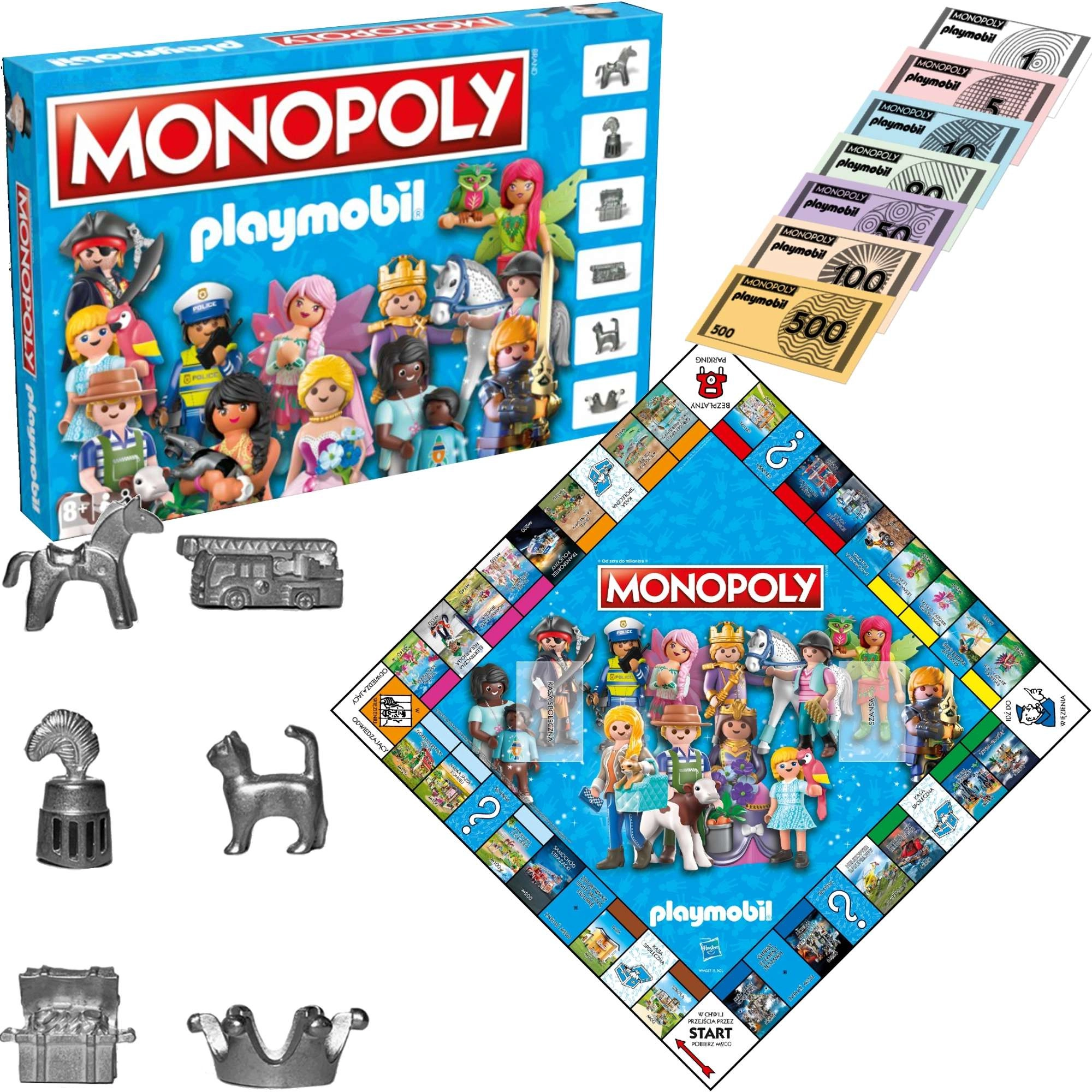 Monopoly Playmobil rodinná společenská hra (česká lokalizace)