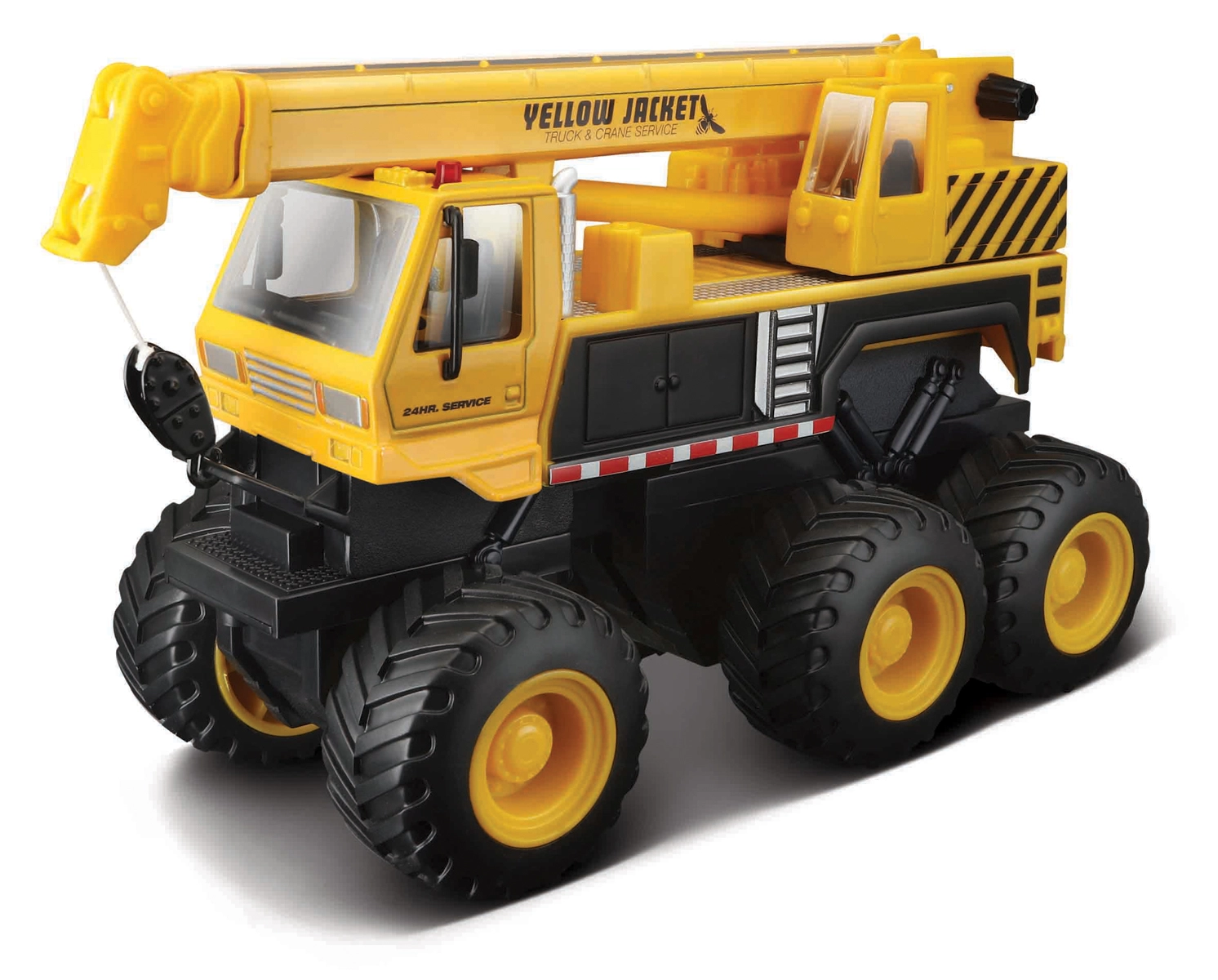 Maisto Builder Zone Quarry monsters užitkové vozy - jeřáb