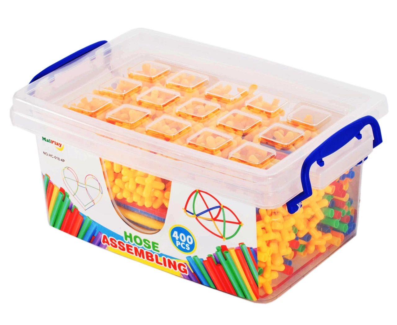 Stavebnice brčka v boxu 400 dílů