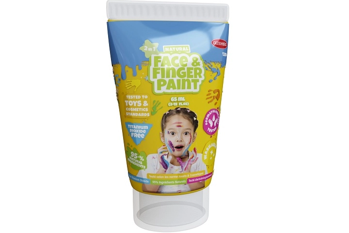 BOTI NATURAL přírodní barva na prsty a obličej žlutá 65 ml