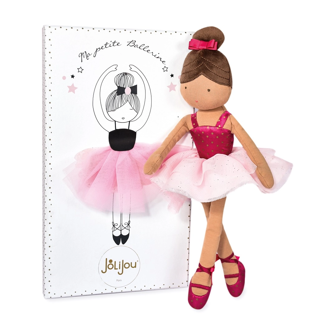 Doudou Jolijou panenka baletka Isadora 35 cm