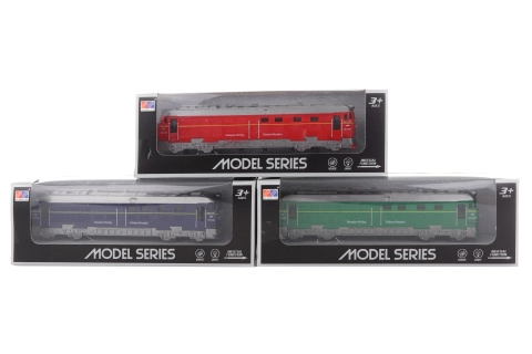 Lamps Model lokomotivy na baterie zelený