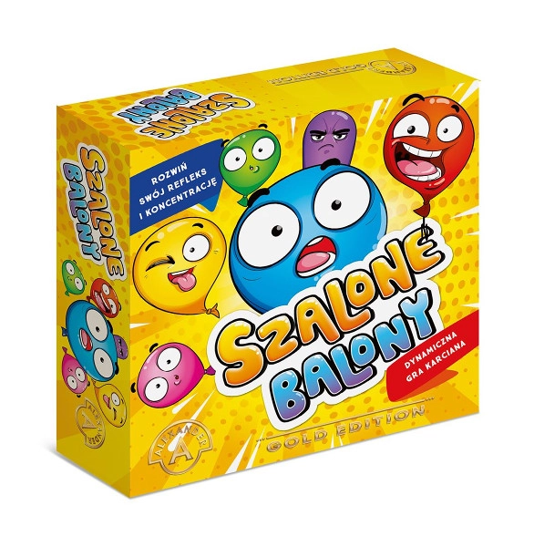 Šílené balonky – rodinná postřehová hra