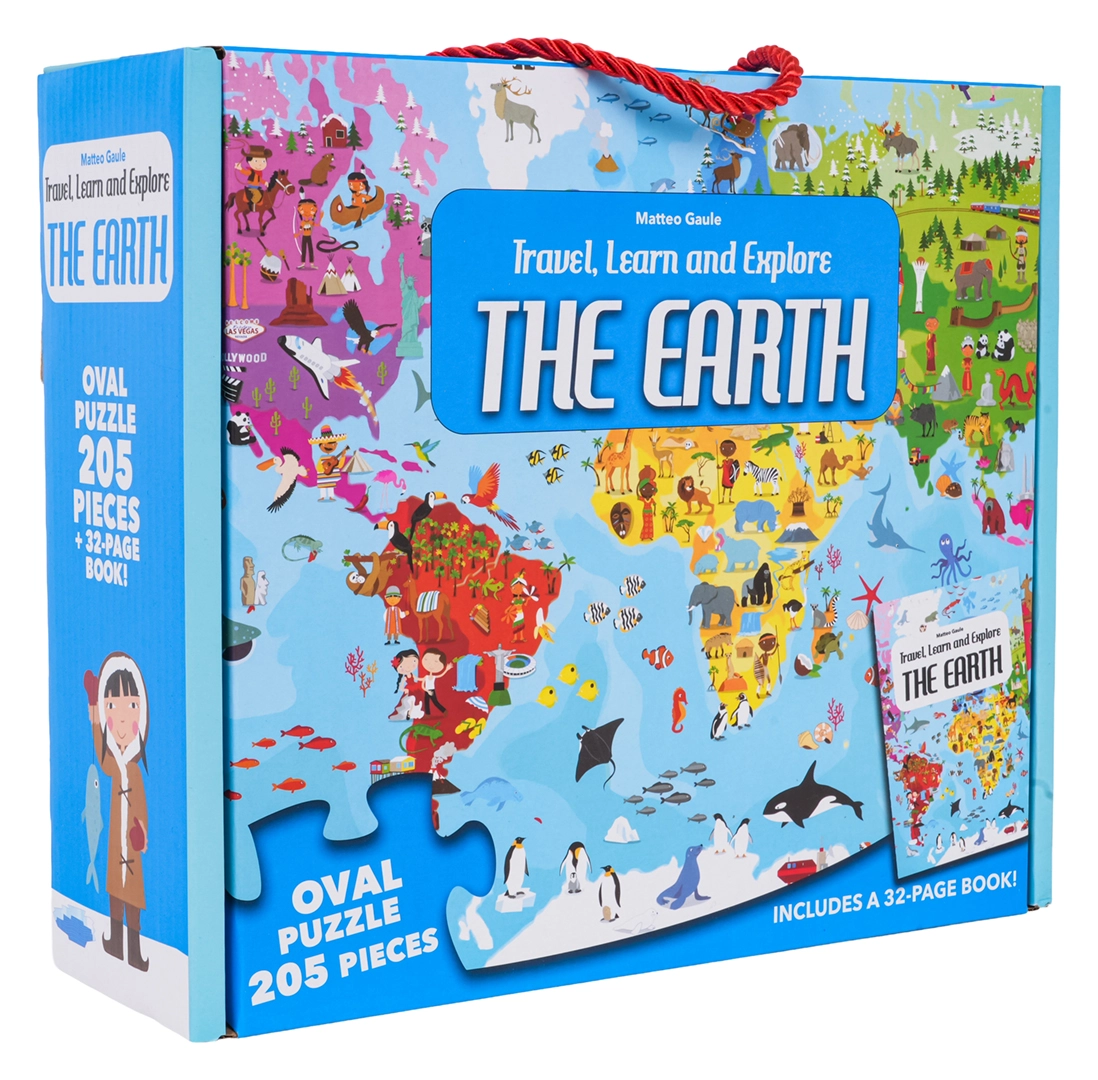 Puzzle Země 205 dílků