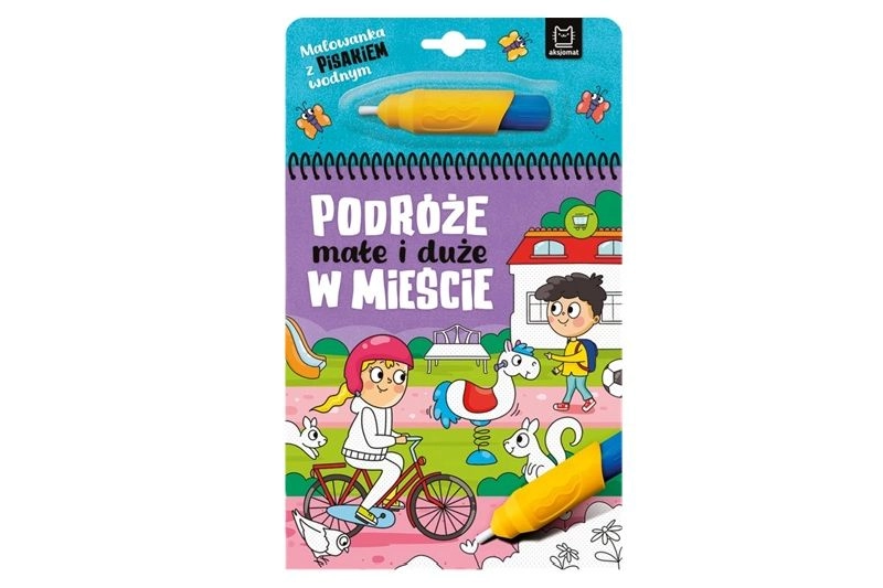 Vodní omalovánky s magickým fixem – Na farmě