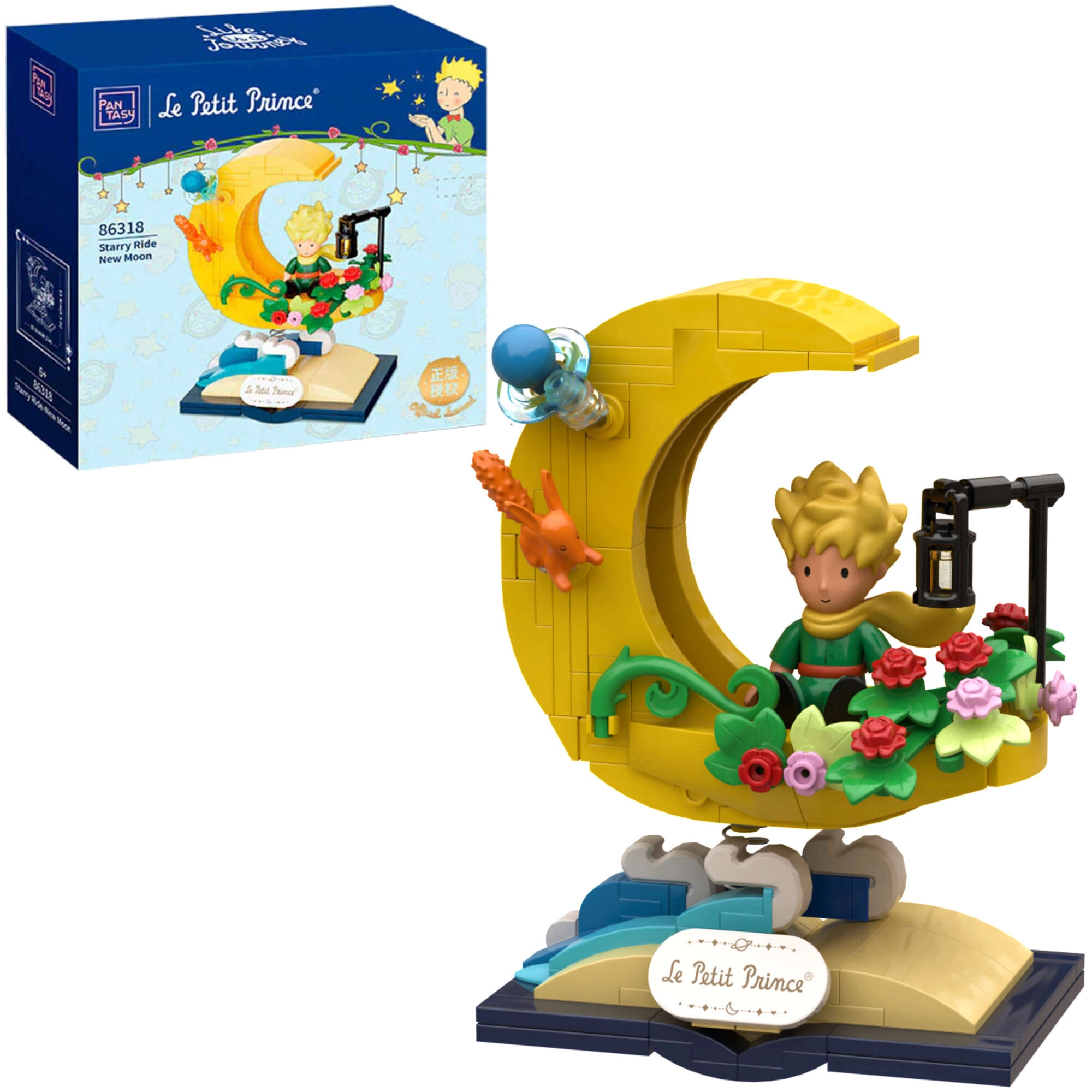 Stavebnice PANTASY Malý princ – Hvězdná jízda: Měsíc, 207 dílků