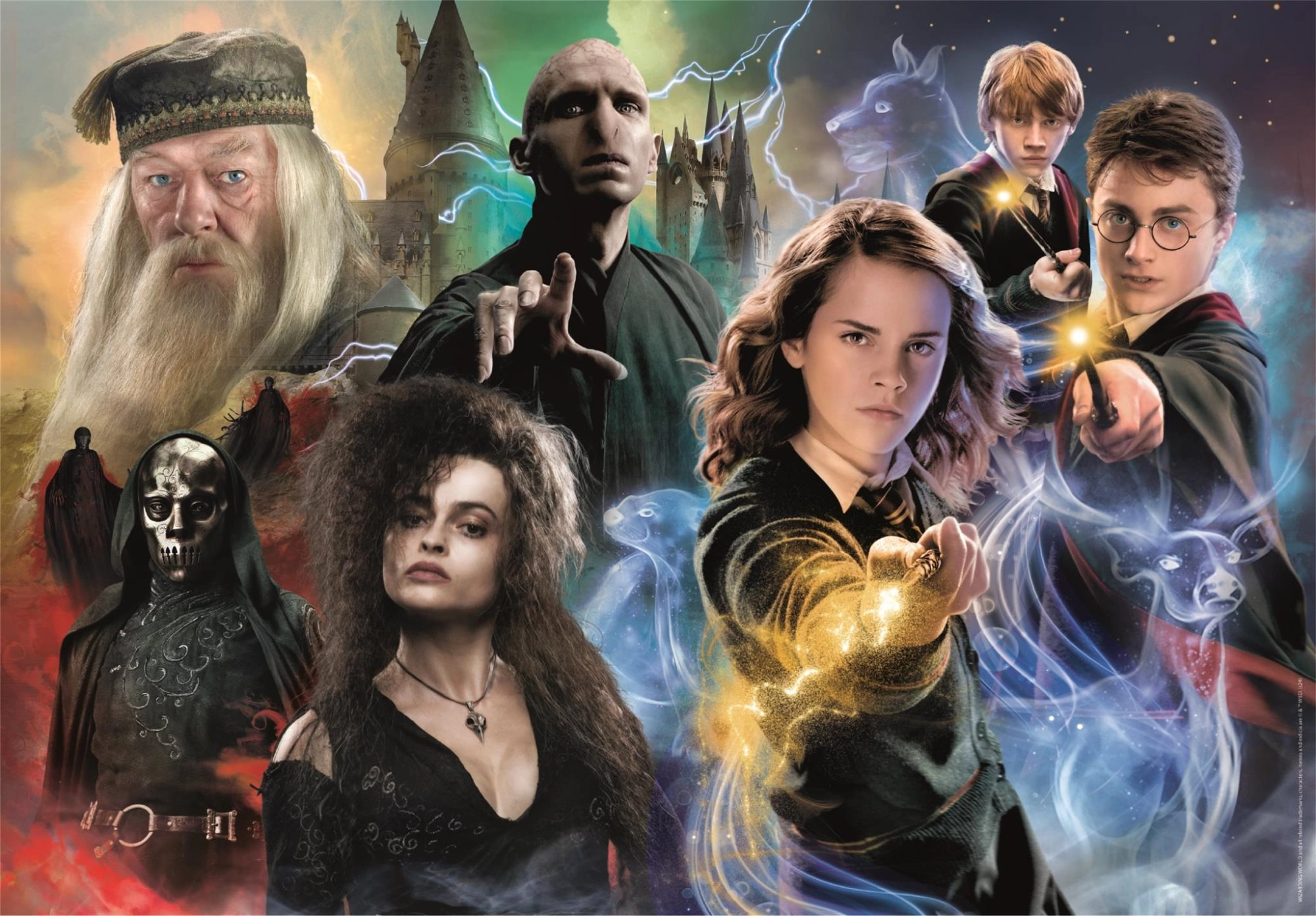 Levně puzzle 104 dílků harry potter – clementoni