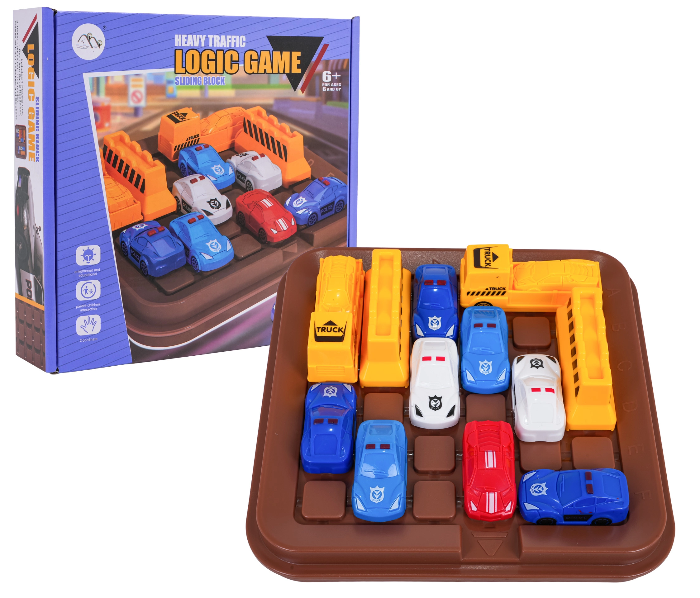 Logická hra Traffic – logické hlavolamy pro děti