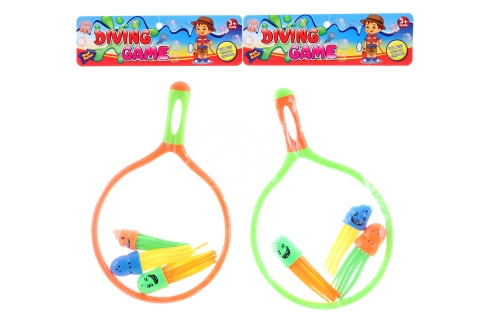 Hračka do vody – lovení chobotniček se síťkou