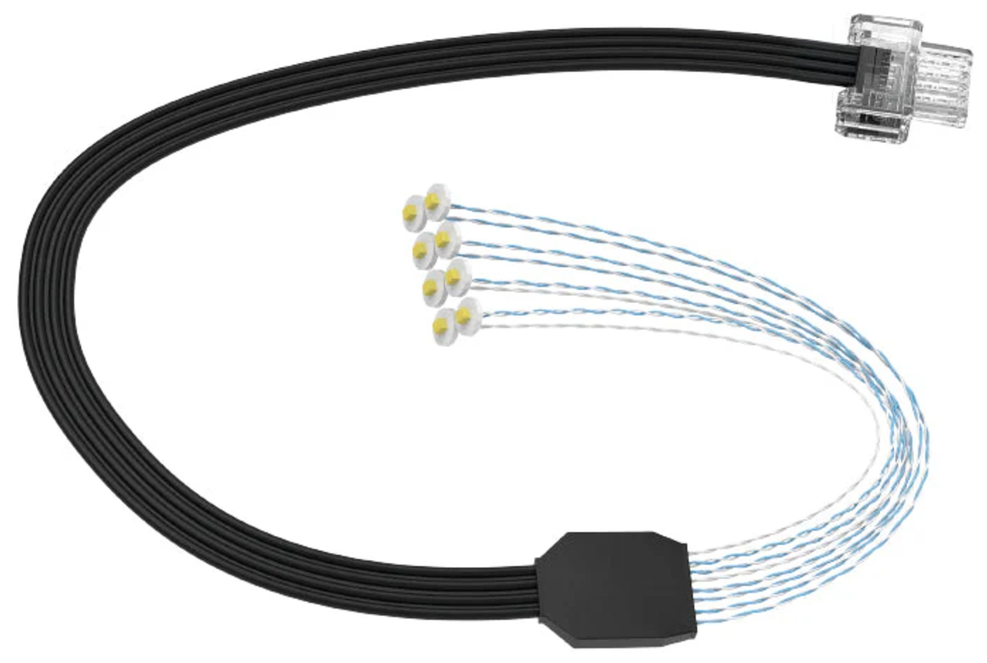 CaDA LED světla s kabelem pro modely z kostek