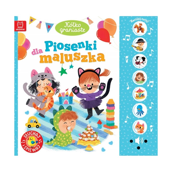 Levně Piosenki dla maluszka. Kółko graniaste. Słuchaj i śpiewaj