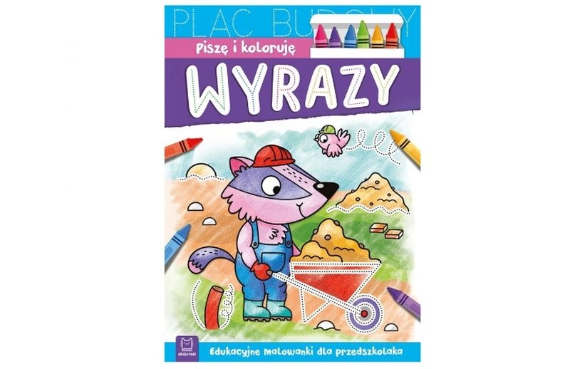 Píšu a vybarvuji – slova (edukační omalovánky pro předškoláky)