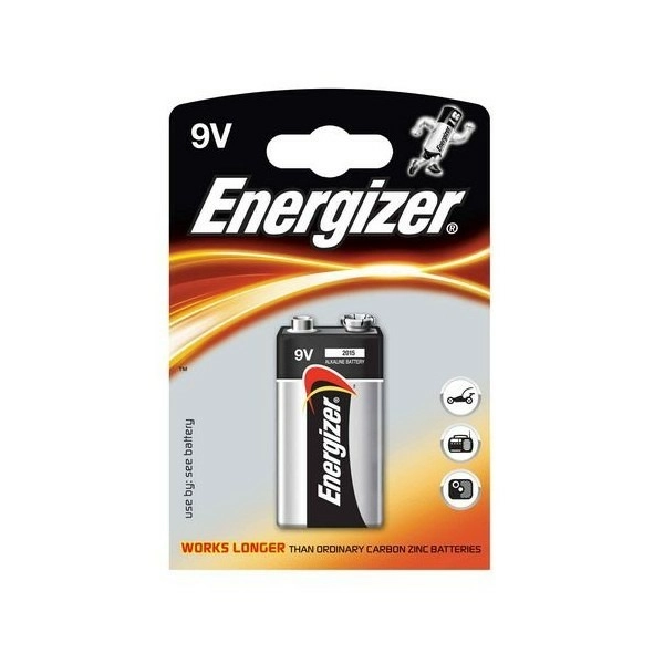 Alkalická baterie 9V Energizer Power