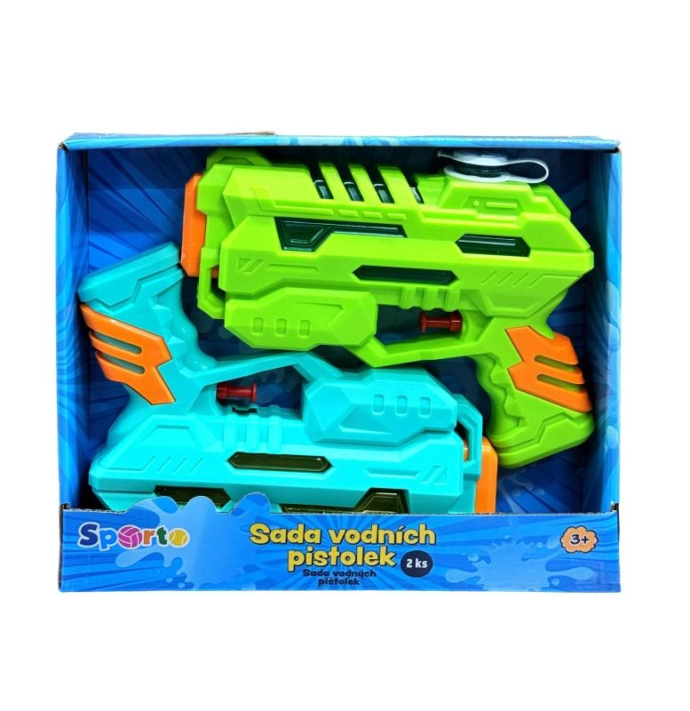 Sporto sada vodních pistolí 2 ks