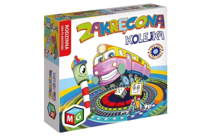 Zakręcona kolejka – rodinná desková hra