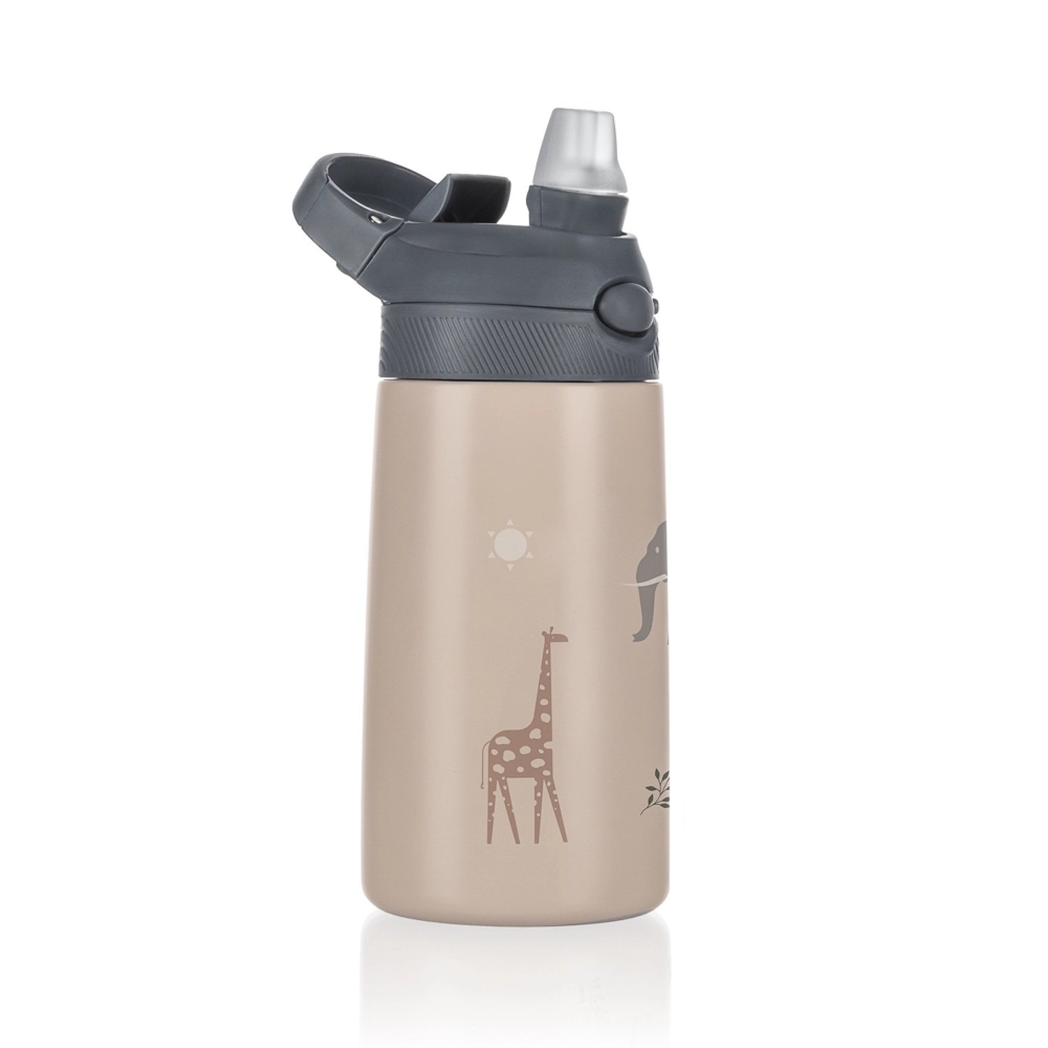 Dětská termo láhev 400 ml Safari s pítkem