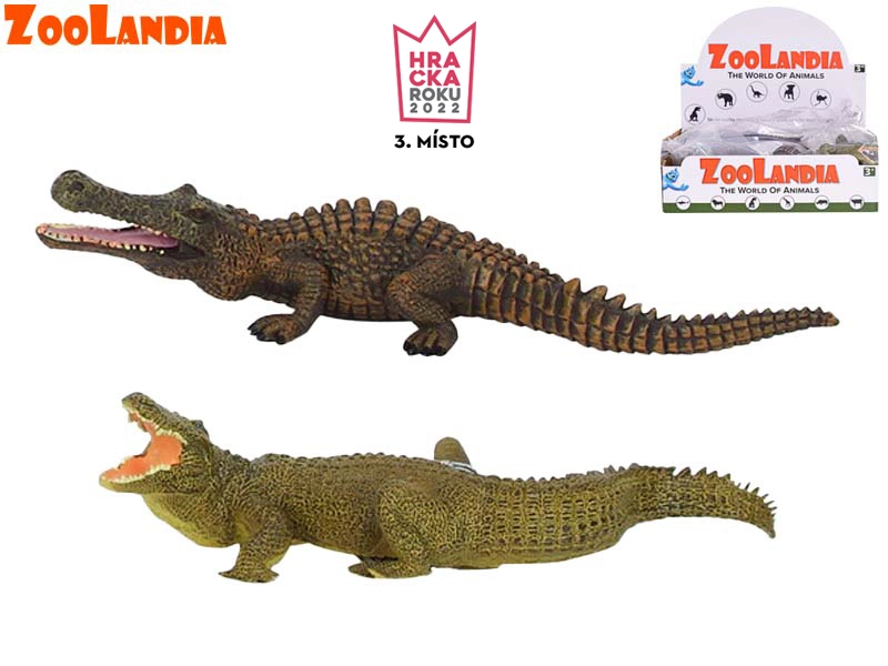 Zoolandia krokodýl figurka 21–23 cm