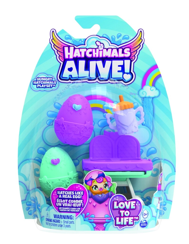 Spin Master Hatchimals Hrací set s krmící židlí pro zvířátka