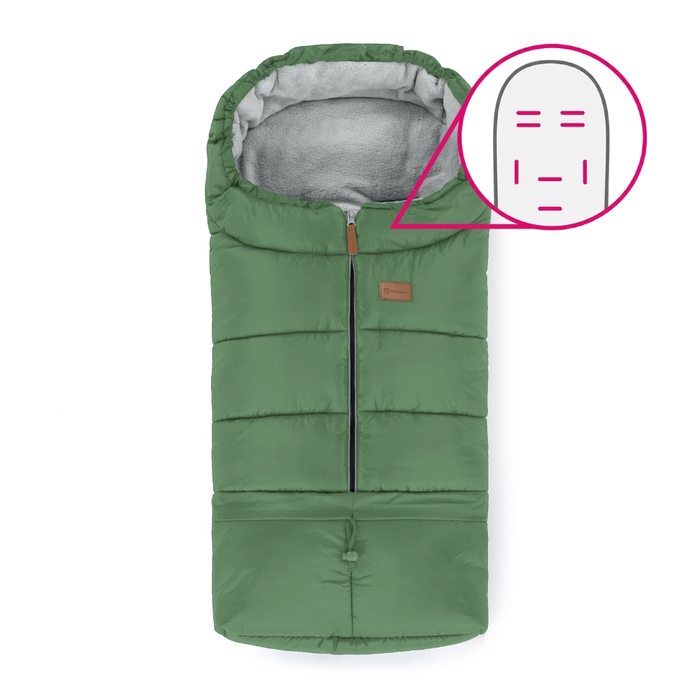 Petite&Mars Fusak nastavitelný 3v1 Jibot Juicy Green
