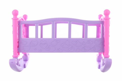 Plastová kolébka pro panenky 45 cm